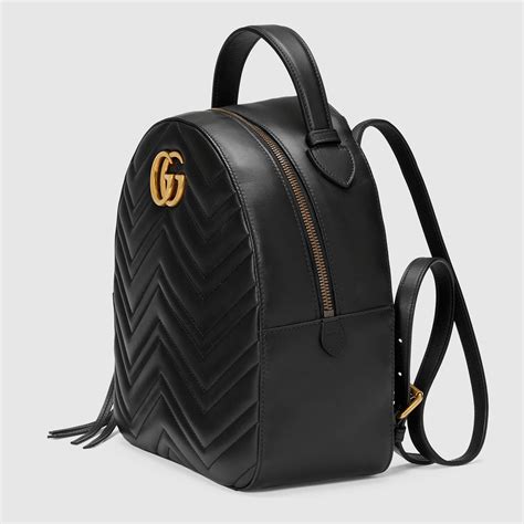 gucci black backpack purse|backpack purse Gucci women.